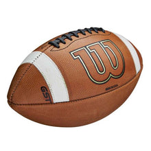 Load image into Gallery viewer, Wilson GST Tan Leather 1003 Pattern NCAA Football New
