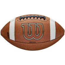 Load image into Gallery viewer, Wilson GST Tan Leather 1003 Pattern NCAA Football New
