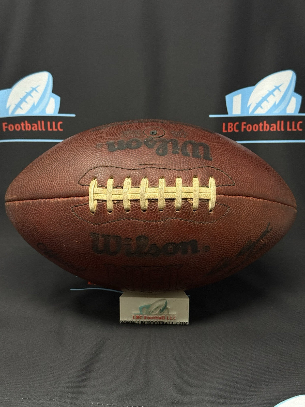 Vintage 1984 Wilson NFL Game Ball Pete Rozelle Used Football – LBC ...