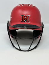 Load image into Gallery viewer, 2013 Miami Ohio University RedHawks Game Worn Mizuno Baseball Batting Helmet
