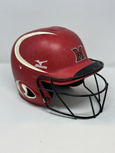 Load image into Gallery viewer, 2013 Miami Ohio University RedHawks Game Worn Mizuno Baseball Batting Helmet
