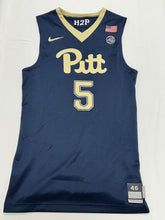 Load image into Gallery viewer, 2017 - 2018 Pitt Panthers Game Worn Nike Women&#39;s Basketball Jersey Size 46 +2
