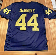 Load image into Gallery viewer, Cameron McGrone Autographed Michigan Wolverines Jersey Beckett Witnessed COA
