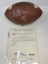 Load image into Gallery viewer, 1997-98 Donovan McNabb Syracuse Orangemen Signed Wilson AFCA 1001 Football - COA CLR
