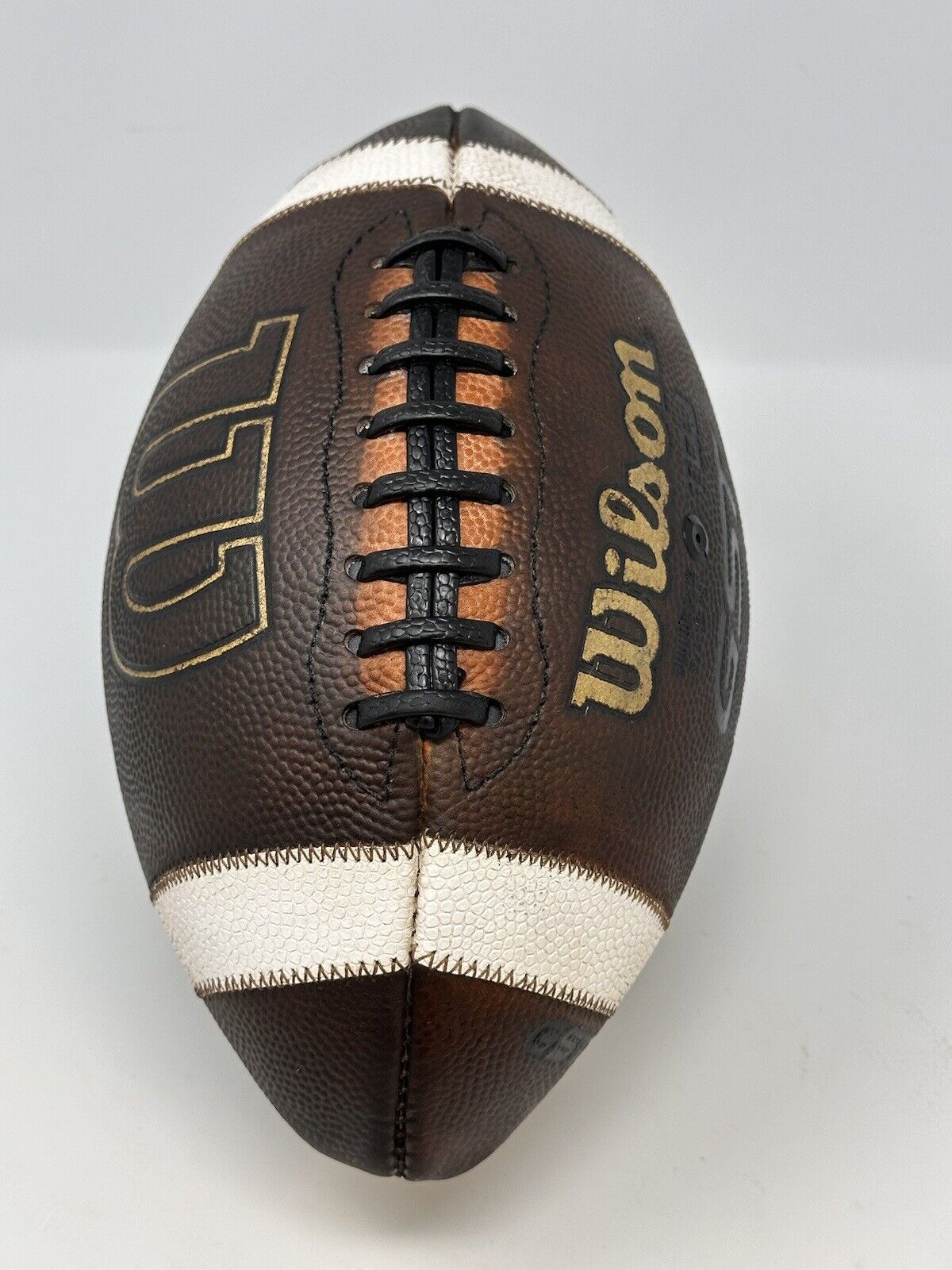 Wilson GST Leather Football For Junior 9-12 deals