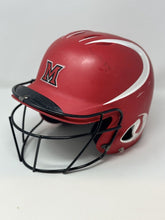 Load image into Gallery viewer, 2013 Miami Ohio University RedHawks Game Worn Mizuno Baseball Batting Helmet
