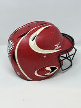 Load image into Gallery viewer, 2013 Miami Ohio University RedHawks Game Worn Mizuno Baseball Batting Helmet
