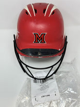 Load image into Gallery viewer, 2013 Miami Ohio University RedHawks Game Worn Mizuno Baseball Batting Helmet
