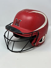 Load image into Gallery viewer, 2013 Miami Ohio University RedHawks Game Worn Mizuno Baseball Batting Helmet
