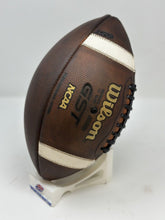 Load image into Gallery viewer, McNeese Cowboys Game Used Wilson GST NCAA Football
