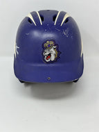 James Madison University JMU Dukes Game Worn Mizuno Baseball Batting Helmet