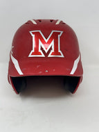 Miami Ohio RedHawks Game Worn Mizuno Batting Helmet #20 - University