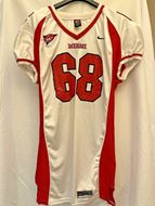 Miami Ohio University RedHawks Game Used Nike Football Jersey Size 2XLT