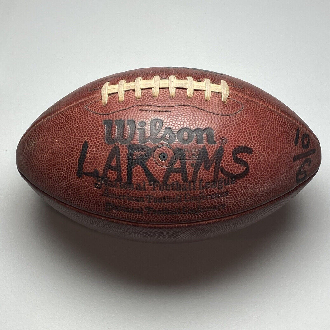 1984 Los Angeles Rams Practice Team Wilson NFL Football - LA - CLR