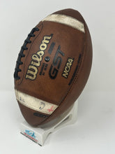 Load image into Gallery viewer, 2022 Robert Morris Colonials Game Used Wilson GST NCAA Football - RMU
