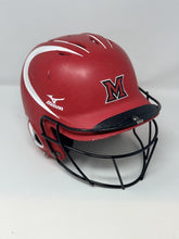 Load image into Gallery viewer, 2013 Miami Ohio University RedHawks Game Worn Mizuno Baseball Batting Helmet
