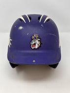 James Madison University JMU Dukes Game Worn Mizuno Baseball Batting Helmet #33