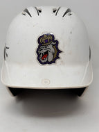 James Madison University JMU Dukes Game Worn Mizuno Baseball Batting Helmet #22