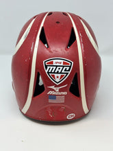 Load image into Gallery viewer, 2013 Miami Ohio University RedHawks Game Worn Mizuno Baseball Batting Helmet
