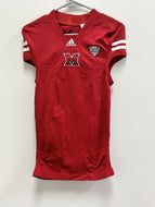 Miami Ohio University RedHawks Game Issued Adidas 2AC Football Jersey